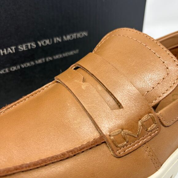 Vionic Uptown Women's Loafers Camel Leather Sz 6 Wide Excellent Condition w Box - Picture 13 of 13